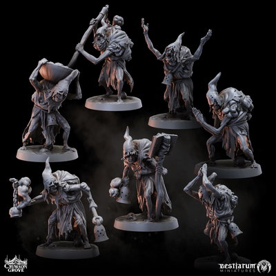 Grove Parishoners - Crimson Grove - Bestiarum