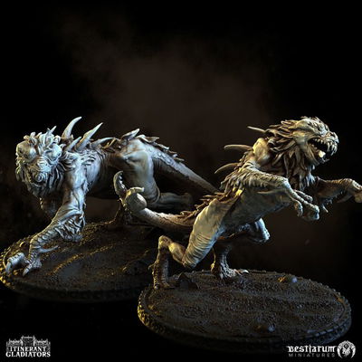 Sand Beast - Itinerant Gladiators - Bestiarum