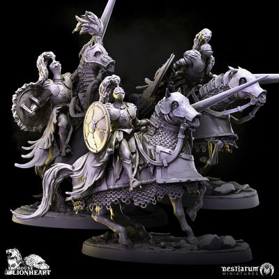 House Lionheart Cavalry - House Lionheart - Bestiarum