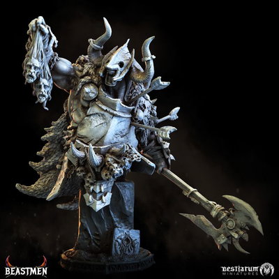 Grimscar the Beastlord - Beastman - Bestiarum
