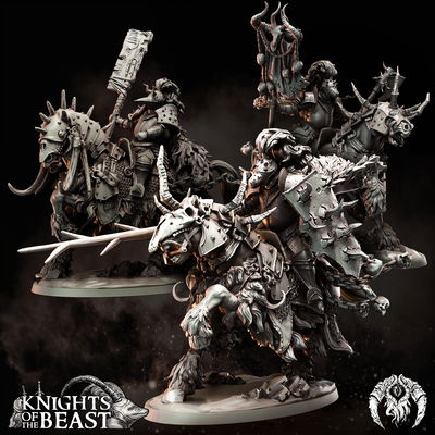 Beastsworn Marauders (Multiparte) - Knights of the Beast - Bestiarum