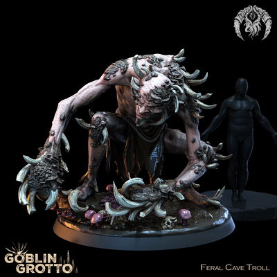 Feral Cave Troll - Goblin Grotto - Bestiarum