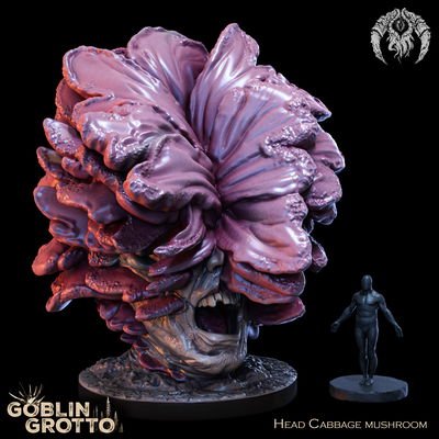 Head Cabbage Mushroom - Goblin Grotto - Bestiarum