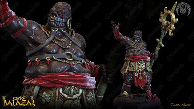 Cabal Mage - Court of Balazar - Bestiarum