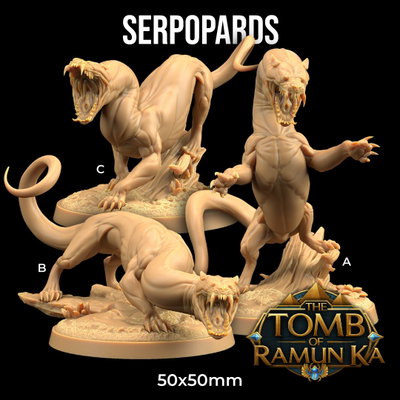 Serpopards-  Tomb of Ramun Ka
