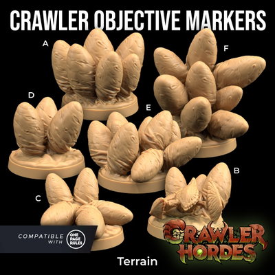 Crawler Objective Markers - The Crawler Hordes