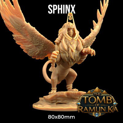 Sphinx-  Tomb of Ramun Ka