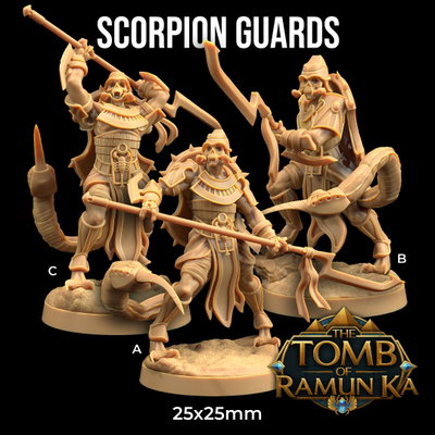 Scorpion Guards-  Tomb of Ramun Ka
