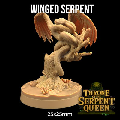 Winged Serpent- Throne of the Serpent Queen
