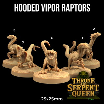 Hooded Vipor Raptors- Throne of the Serpent Queen