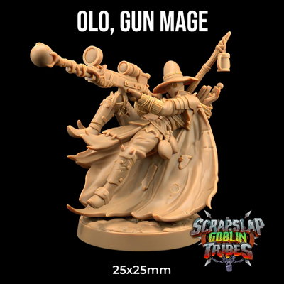 Olo, Gun Mage - Scrapslap Goblin Tribes
