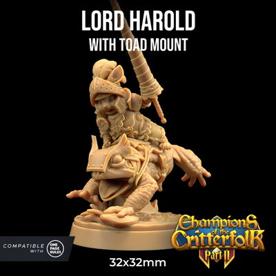 Lord Harold Montado - Champions of the Critterfolk