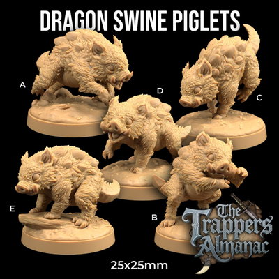 Dragon Swine Piglets- The Trappers Almanac