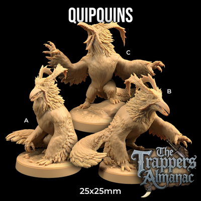 Quipquins (cockatrices) - The Trappers Almanac