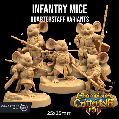 Infantry Mice - Champions of the Critterfolk