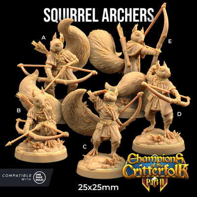 Squirrels Archers - Champions of the Critterfolk