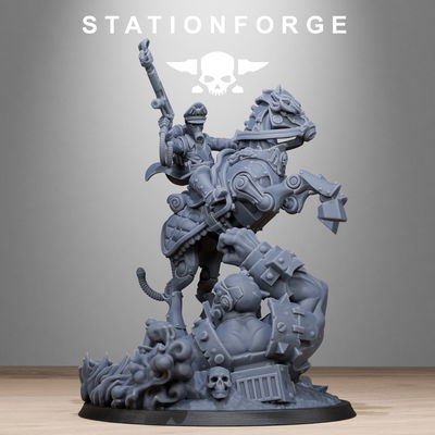 GrimGuard Officer Horseman - GrimGuard - Station Forge