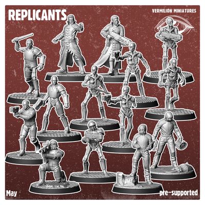 Replicantes - Fallout - Vermilion Miniatures