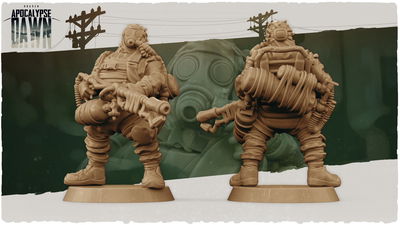 Sobreviviente Milicia - Apocalypse Dawn - Kraken Studio