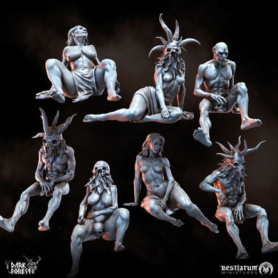 Languid Worshippers - Dark Forest - Bestiarum