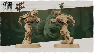 Zombie (Con Esporas) - Apocalypse Dawn - Kraken Studio