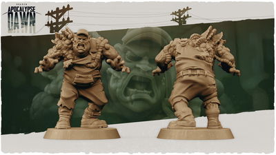 Zombie (Con Esporas) - Apocalypse Dawn - Kraken Studio