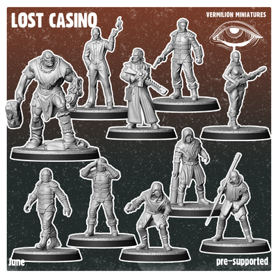 Lost Casino - Fallout - Vermilion Miniatures