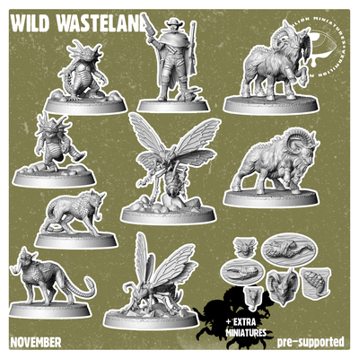 Wild Wasteland - Fallout - Vermilion Miniatures