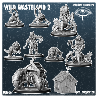 Wild Wasteland 2 - Fallout - Vermilion Miniatures