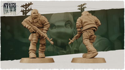 Sobreviviente Milicia - Apocalypse Dawn - Kraken Studio