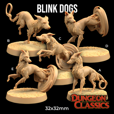 Blink Dogs - Dungeon Classic