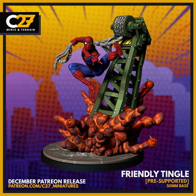 Friendly Tingle (Spiderman) - Marvel - C27