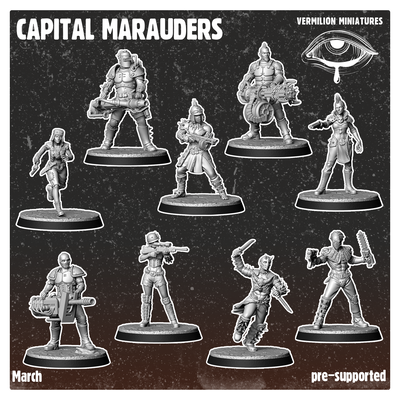 Capital Marauders - Fallout - Vermilion Miniatures