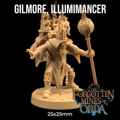 Gilmore, Illumimancer - Forgotten Mines of Orda