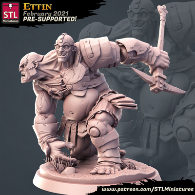 Gigante dos Cabezas - STL Miniatures