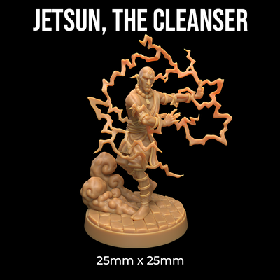Jetsun, The Cleanser - Master of Elements