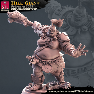 Gigante de la Colina - STL Miniatures