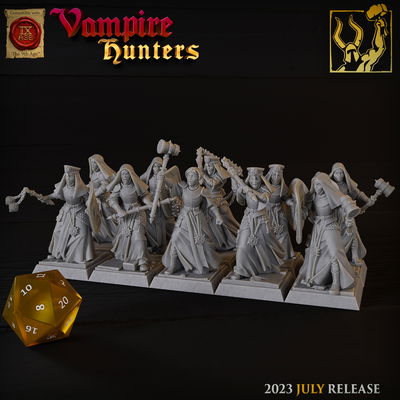 Monjas - Cazadores de Vampiros - Titan Forge