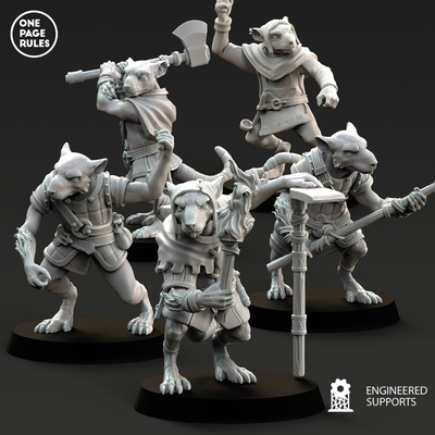 Militia Skaven (Wererat) - One Page Rules