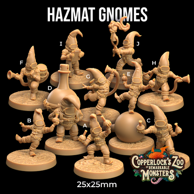 Hazmat Gnomes - Copperlock's Zoo of Remarkable Monsters