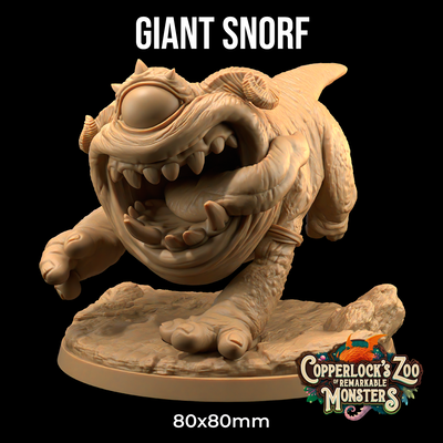 Giant Snorf - Copperlock's Zoo of Remarkable Monsters