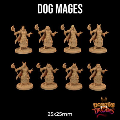 Doggos and Dragons - Dog Mages