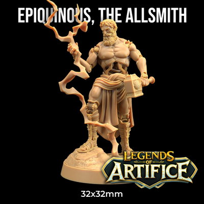 Legends of Artifice- Epiquinous, the Allsmith