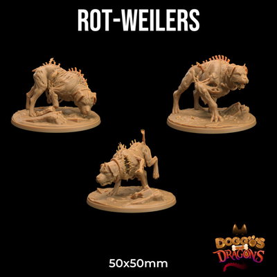 Doggos and Dragons - Rot Weilers