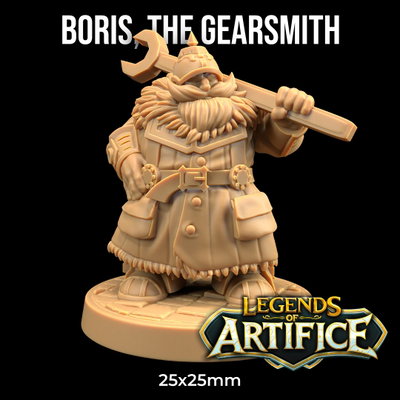 Legends of Artifice- Boris, The Gearsmith