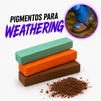 Pigmentos para Weathering - Por Unidad