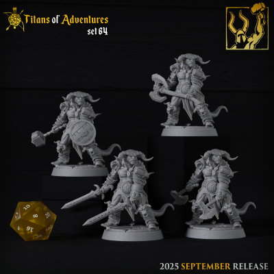 Tiefling Barbaro - Titan Forge