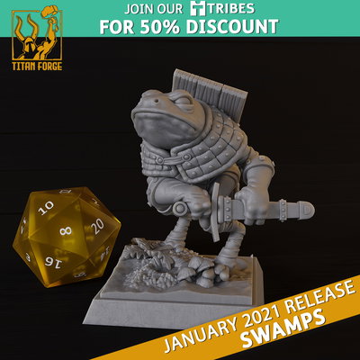 Croak The Ambusher - FrogFolk - Swapms - Titan Forge