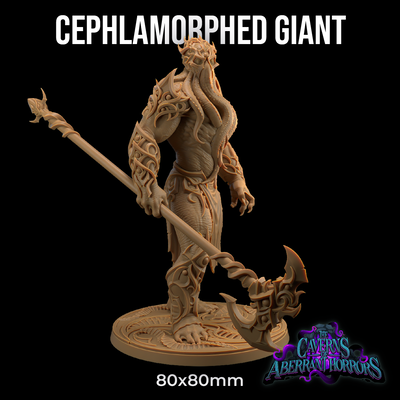 Cephlamorphed Giant - Caverns of Abberant Horrors