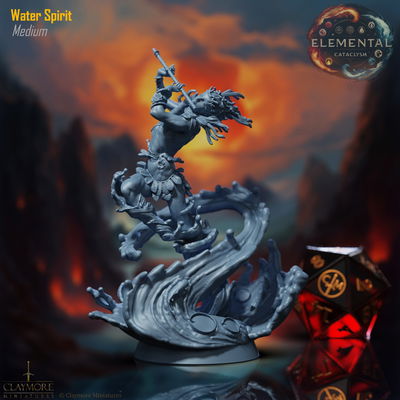 Espiritu de Agua - Elemental Cataclysm - Claymore Miniatures